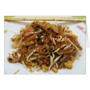 Pad Thai [ผั ด ไ ท ย] Thaïlande Street Food Card