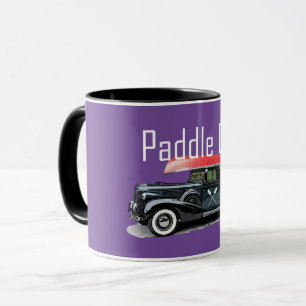 Paddle On Classic Car Design - Combo Mug
