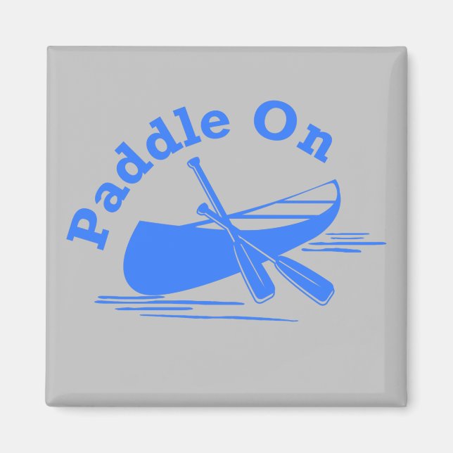 Paddle On Design - Magnet Carré (Devant)