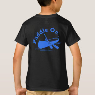 Paddle On Design - T-shirt de base pour enfants