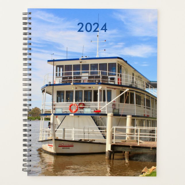 Paddlesteamer planificateur 2 ans 2024 (Devant)