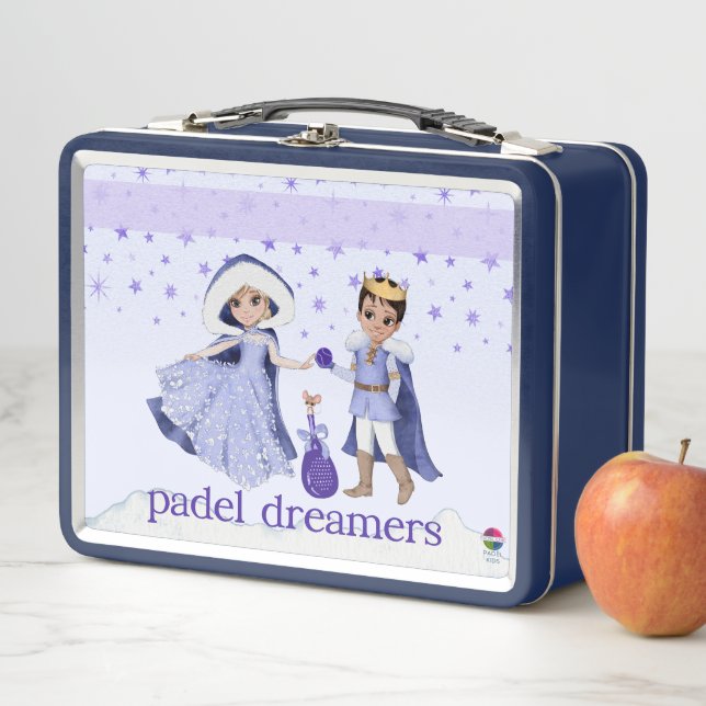 PADEL LUNCHBOX – LOVELY PADEL PRINCESS & PRINCE    (En situation)