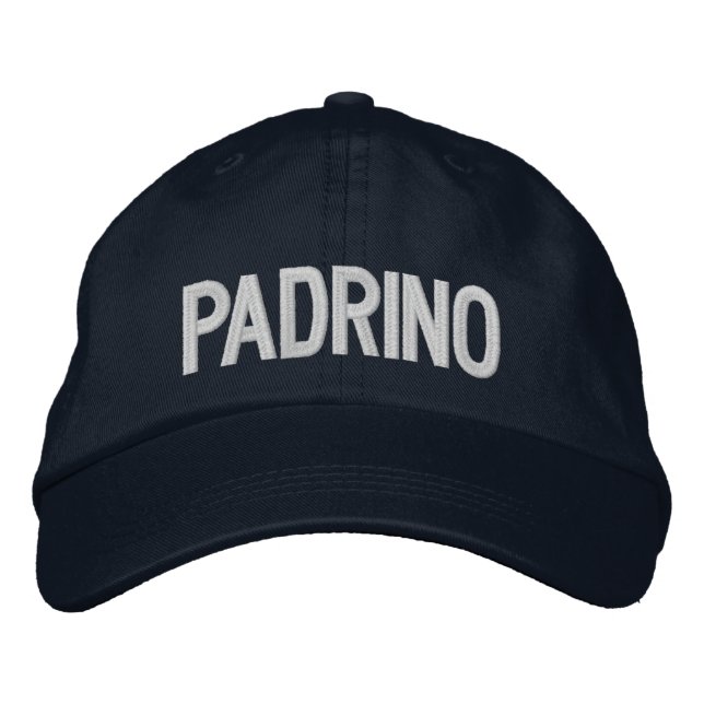 Padrino (parrain) casquette brodé (Devant)