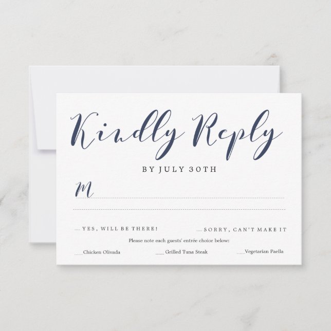 Paduka Script RSVP | MARIAGE (Devant)