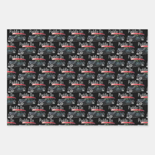 Pagaie Sur Voiture Classique Conception - Papier E