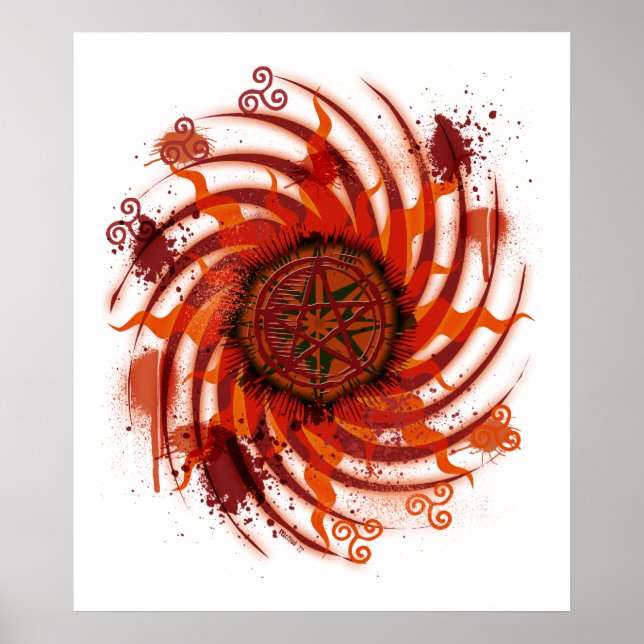 Pagan Graphic 01 Poster (Devant)