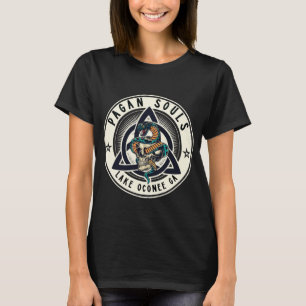 Pagan Souls Oconee Logo T-Shirt Femme 3XL à Manche