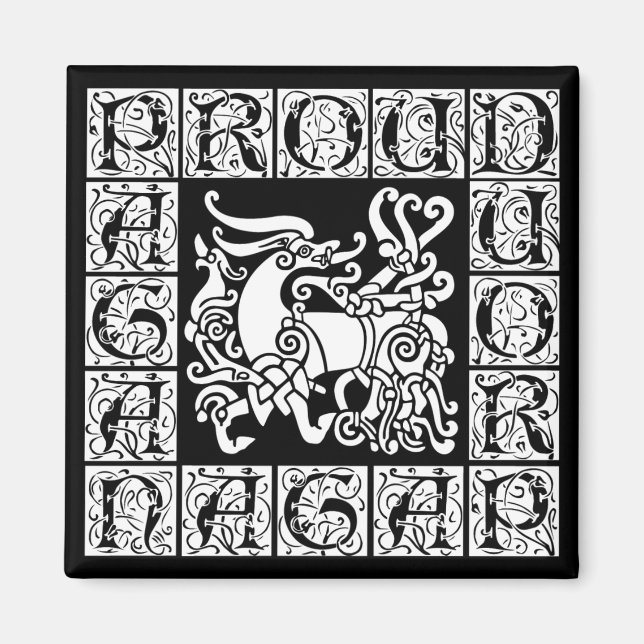 Pagan Stag Magnet (Devant)