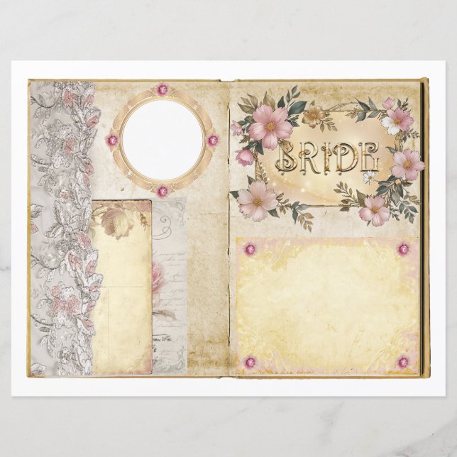 Page 5 et 6 du journal de mariage virtuel (Devant)