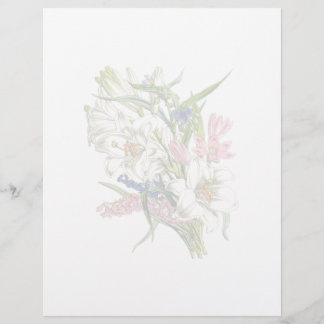Page Botanique vintage