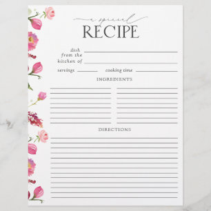 Page Classeur de la recette Fête des mariées de fl