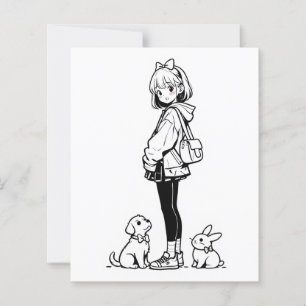 Page Color Me pour enfants   Chat de lapin
