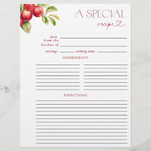 Page de Classeur de recette de Fête des mariées Ap