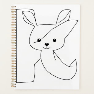Page de coloriage drôle de la lettre K pour les en
