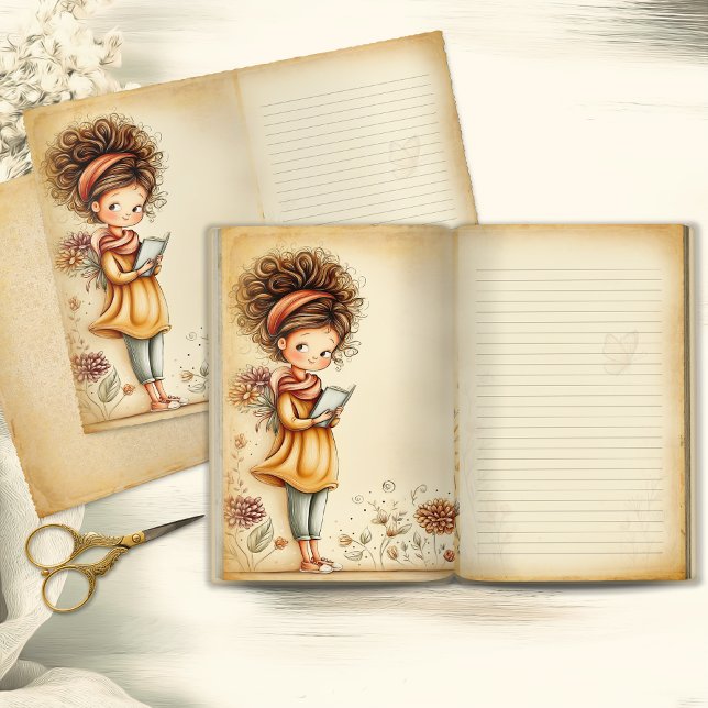Page de journal de junk fantaisiste fille timide v (Créateur téléchargé)
