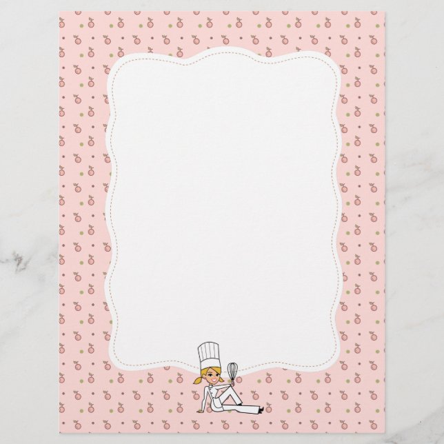 Page de recette Cherry Chef Art Unled (Devant)