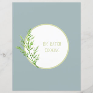 Page de séparation de recette - Insert pour classe