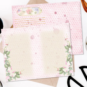 Page du journal de la Polka Pot Pot Floral Chic Pa