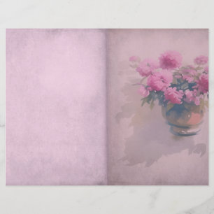 Page du journal Dusky Pink Shabby