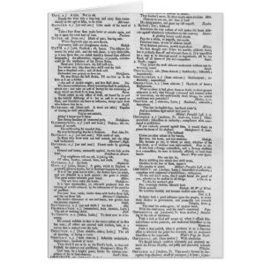 Page d'un dictionnaire