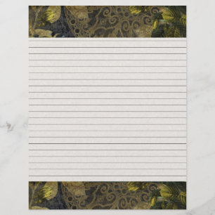 Page Elégante Gold Gothic Night Linked Recette Ins
