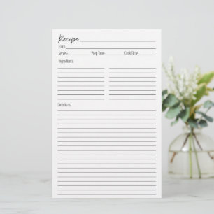 Page Recette