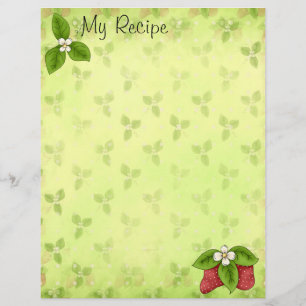 Page Recette fraise