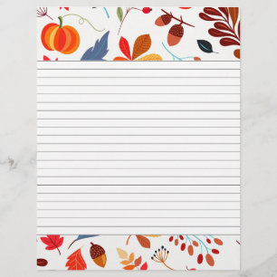 Page Recette liée au thème d'automne