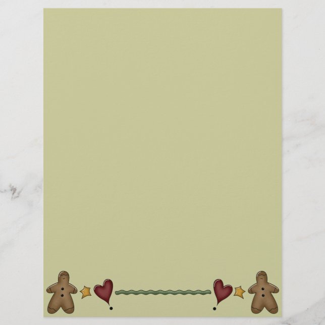 Page Recette pain d'épices mignonne (Devant)