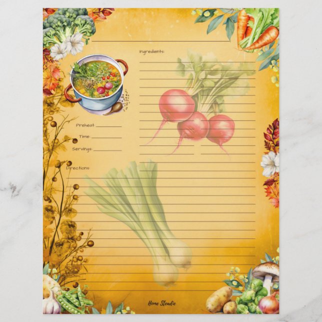 Page Soup Du Jour Recette complète (Devant)