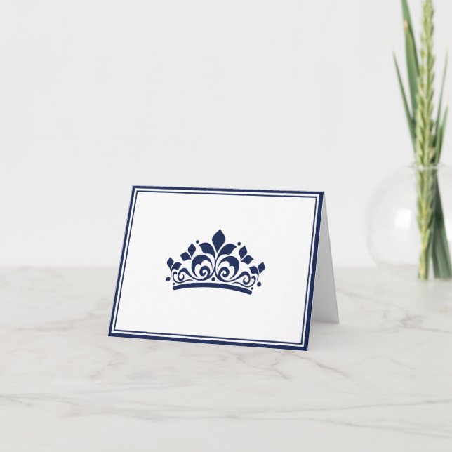 Pageant Crown Note Card (Devant)