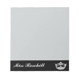 Pageant Crown & Titre Bloc-notes