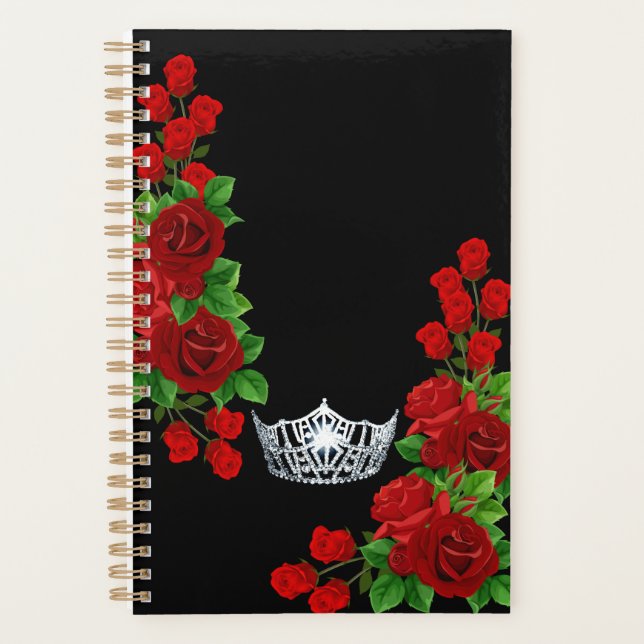 Pageant Planner de la Couronne et Rose (Devant)