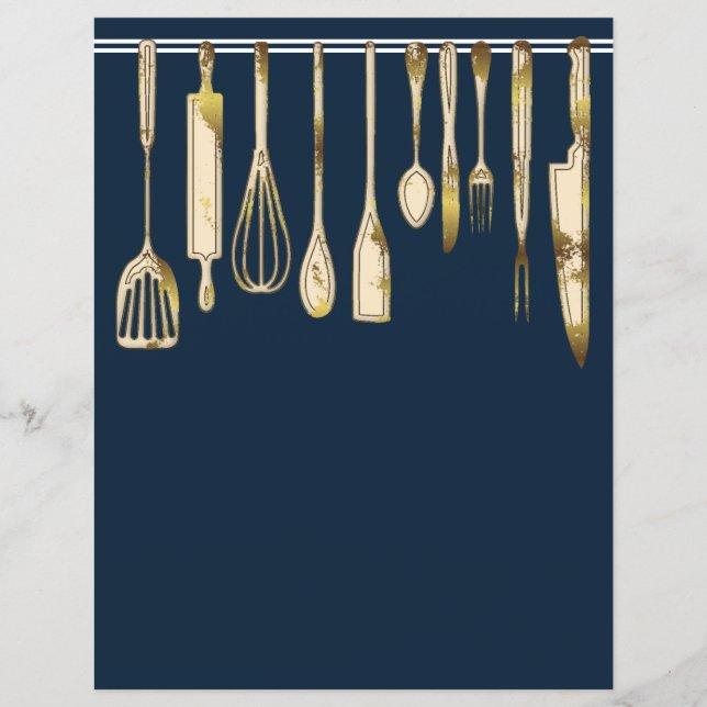 Pages de découpage de chapitre pour les Classeurs  (Devant)