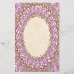 Pages de papeterie vintage en dentelle Mariage vio