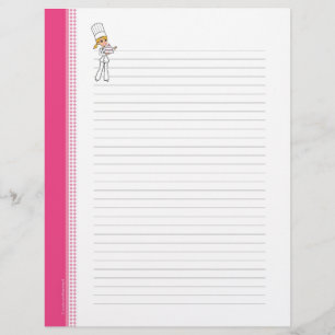 Pages de recette personnalisées pour classeur