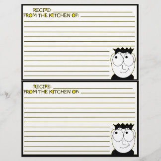 Pages de recette pour le Classeur de recette