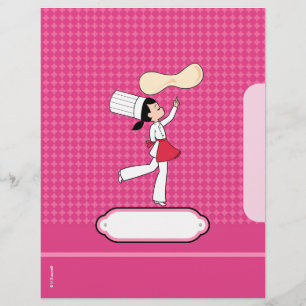 Pages de recettes personnalisées avec illustration
