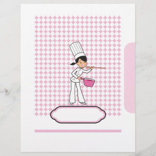 Pages de recettes personnalisées - Thème Chef