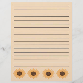 Pages du Classeur de la recette de tournesol