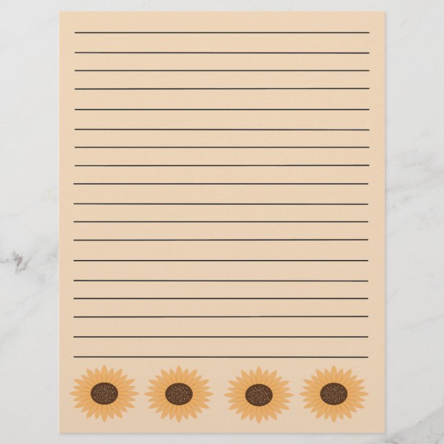 Pages du Classeur de la recette de tournesol (Devant)