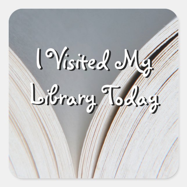 Pages du livre #2 J'ai visité mon autocollant de b (Devant)