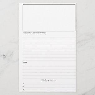 Pages du planificateur quotidien