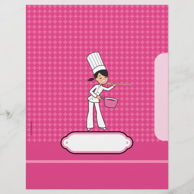 Pages pour Recettes - En-tête Thème Chef (Devant)