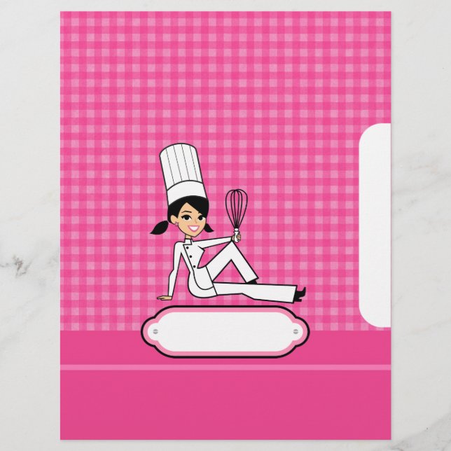 Pages pour recettes - Illustré (Devant)