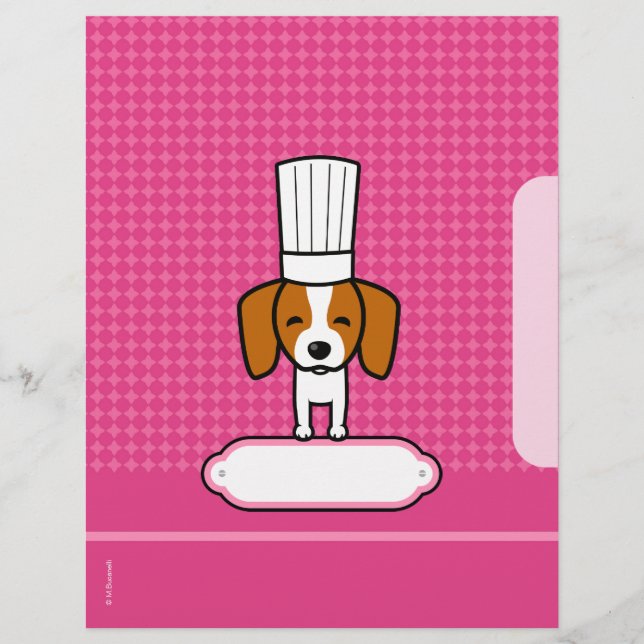 Pages pour recettes - Illustré (Devant)