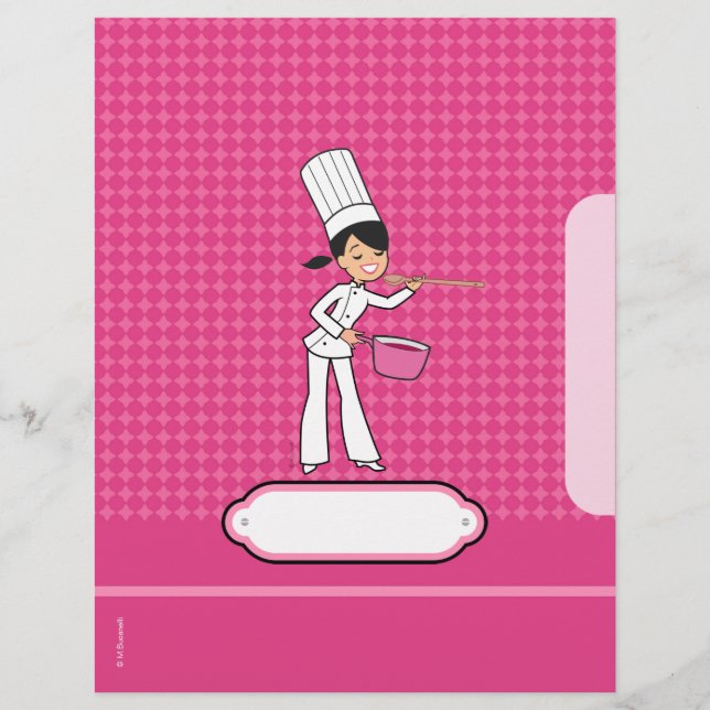 Pages pour recettes - Illustré (Devant)