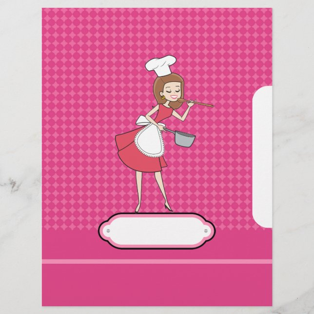 Pages pour recettes - Illustré (Devant)