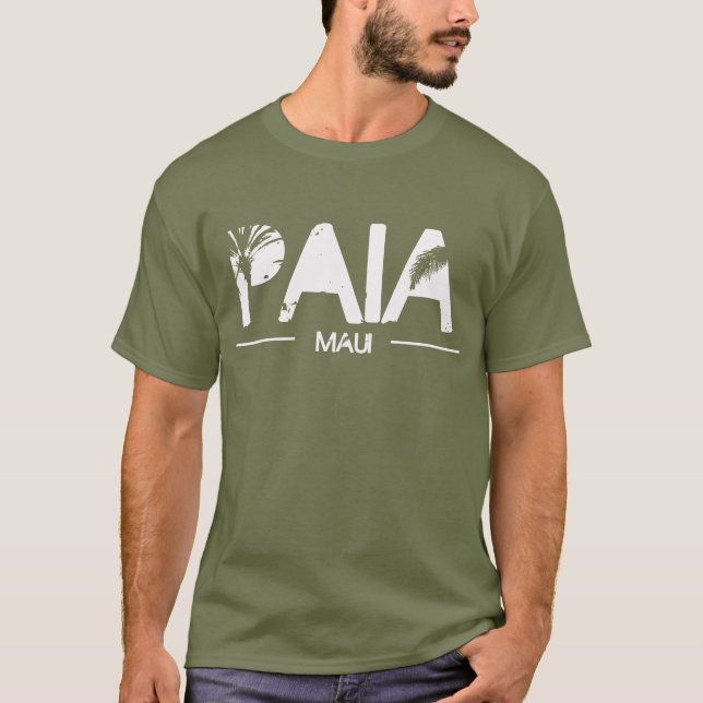 Paia, T-shirt de Maui (Devant)