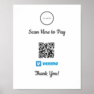 Paiement mobile Venmo | Affiche Analyser pour paye